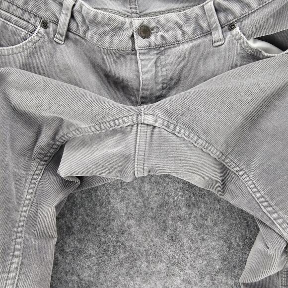 J Jill Corduroy Pants Size 8 Womens Bootcut Stretch Grey 5-Pocket 31x31 Mid Rise - Picture 5 of 15